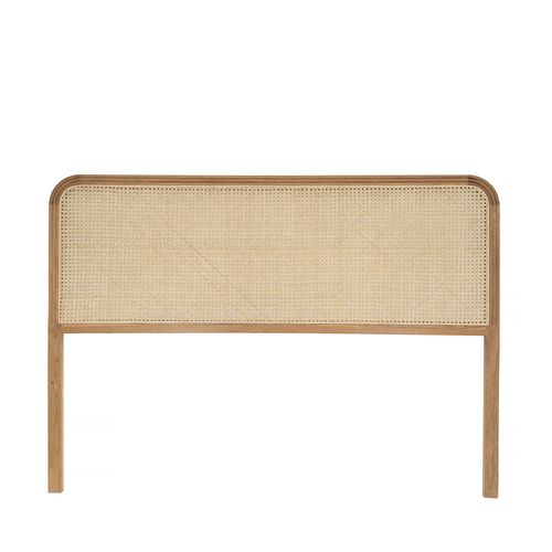 Tête De Lit En Cannage Et Bois L160cm