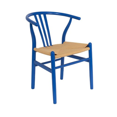 Lot De 2 Chaises En Corde Tressée Et Bois