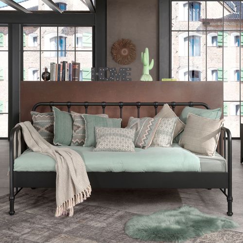 Lit Enfant Banquette En Métal 90x200cm