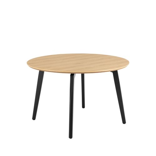 Table à Manger 4 Personnes Ronde En Bois Ø120cm