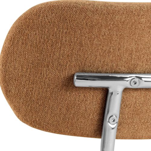 Lot De 2 Chaises En Tissu Pieds Chrome