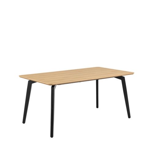 Table à Manger 4 Personnes En Bois Et Métal