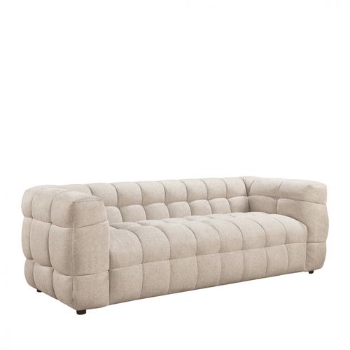 Canapé Droit 3 Places En Tissu