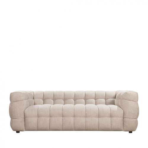 Canapé Droit 3 Places En Tissu