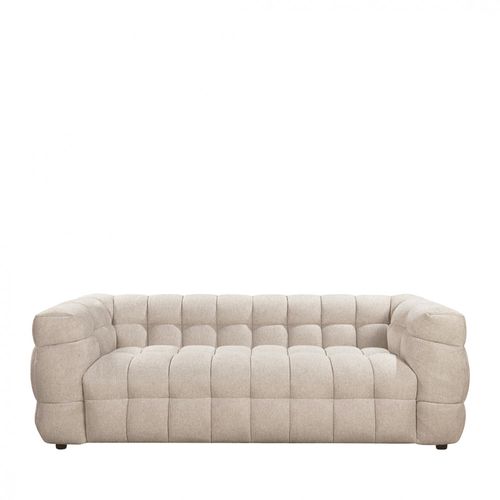 Canapé Droit 3 Places En Tissu