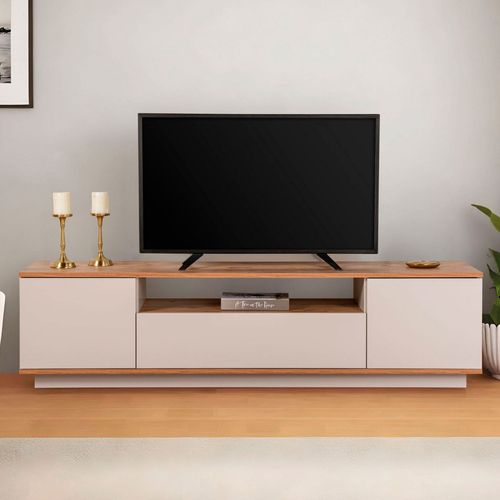 Meuble TV 3 Portes En Panneaux De Particules L180cm