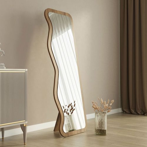 Miroir Sur Pieds En Bois 50x160cm