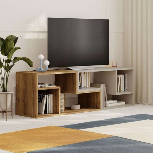 Meuble TV Modulable En Panneaux De Particules L145cm