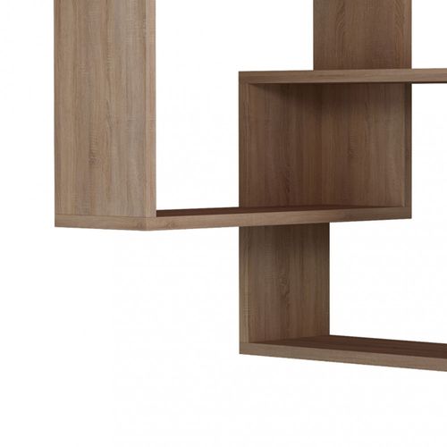 Étagère D'angle Murale En Bois L68cm