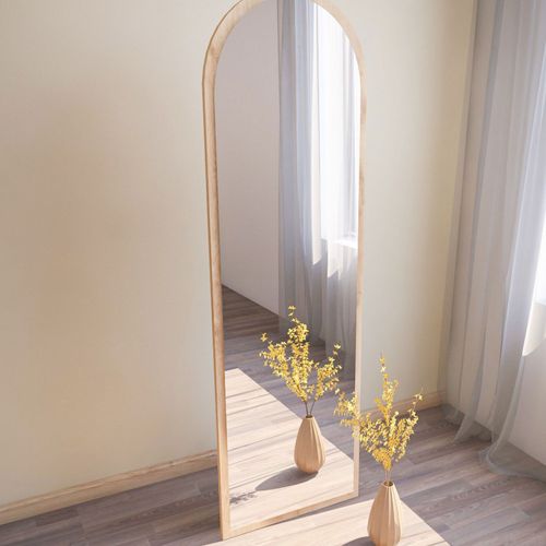 Miroir Sur Pieds En Bois 50x160cm