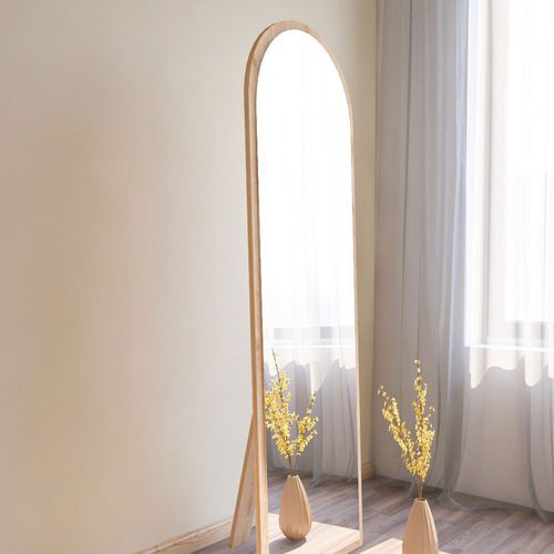 Miroir Sur Pieds En Bois 50x160cm