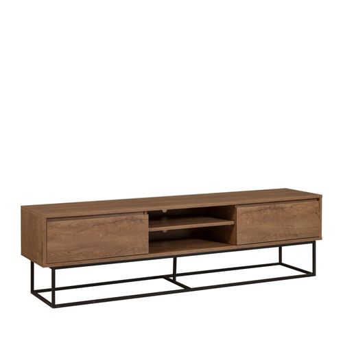 Meuble TV 2 Tiroirs En Panneaux De Particules L180cm