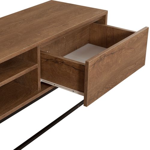 Meuble TV 2 Tiroirs En Panneaux De Particules L180cm