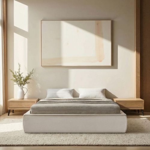 Lit Coffre En Tissu 140x190cm