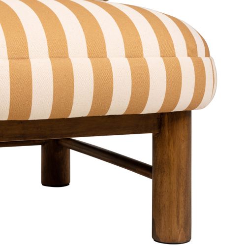 Fauteuil En Tissu Et Bois