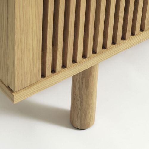 Meuble TV 2 Portes En MDF Et En Panneaux De Particules L143cm