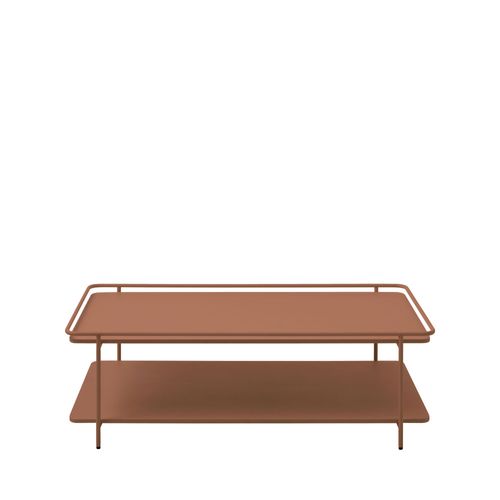 Table Basse 2 Plateaux En Métal