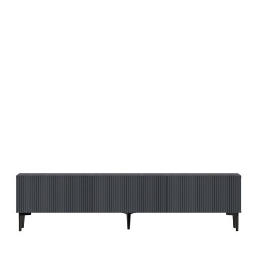 Meuble TV 3 Portes En Bois Et Métal L180cm