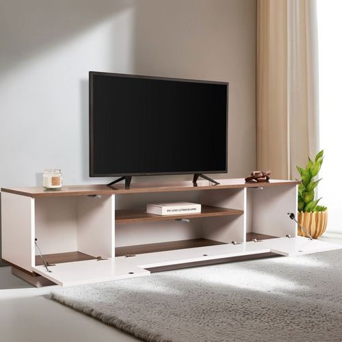 Meuble TV 3 Portes En Bois L180cm