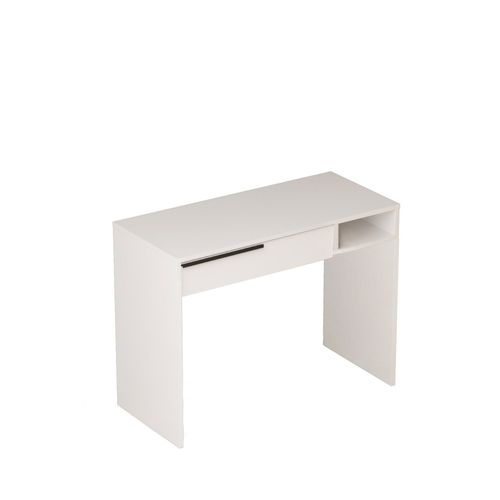 Coiffeuse 1 Tiroir Avec Miroir à Fixer L45cm