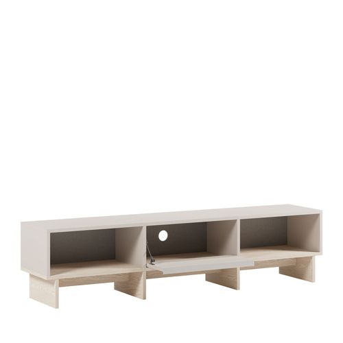 Meuble TV 1 Porte En Bois Et Métal L170cm