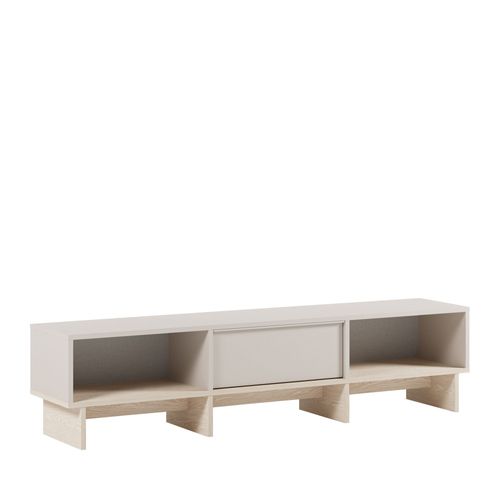 Meuble TV 1 Porte En Bois Et Métal L170cm