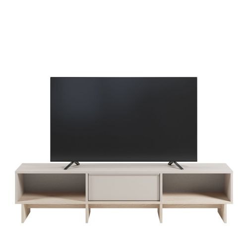 Meuble TV 1 Porte En Bois Et Métal L170cm
