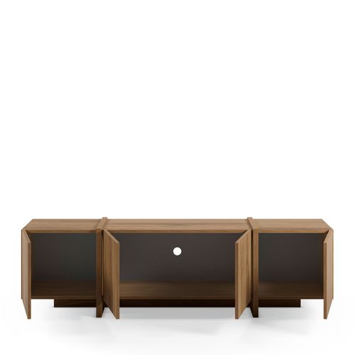 Meuble TV 4 Portes En Bois 180cm