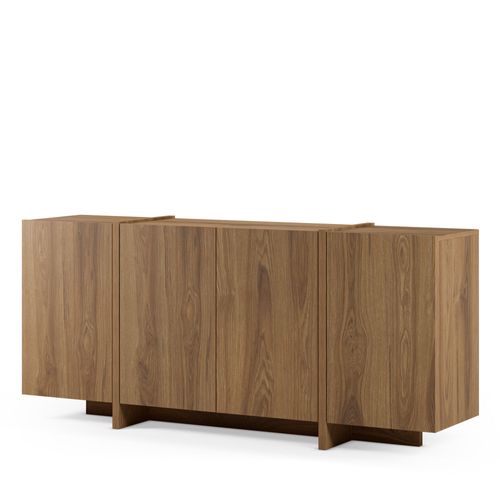 Buffet 4 Portes En Bois L180cm