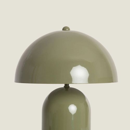 Lampe à Poser Champignon En Métal