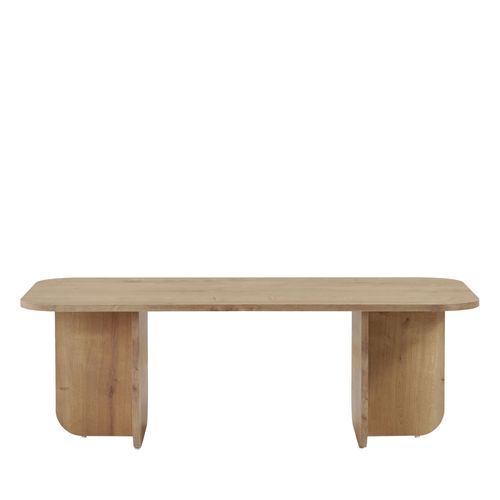Table Basse Rectangulaire En Bois 120x60cm