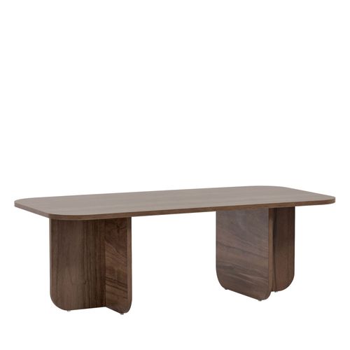 Table Basse Rectangulaire En Bois 120x60cm