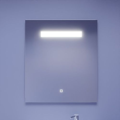 Miroir Lumineux Elegance 70x80 Cm - Avec Interrupteur Sensitif