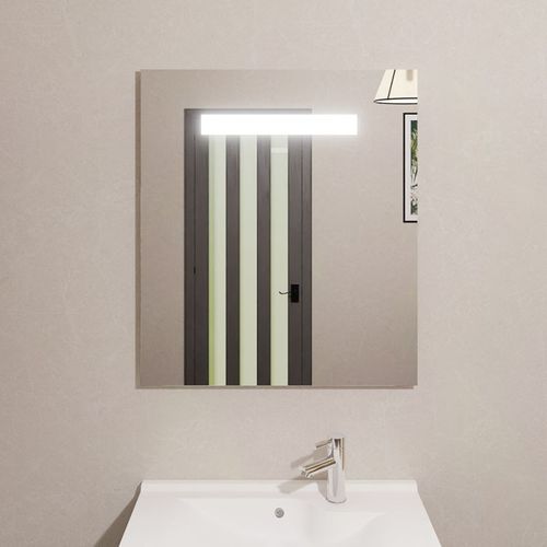 Miroir Lumineux Elegance 60x80 Cm - Avec Interrupteur Sensitif