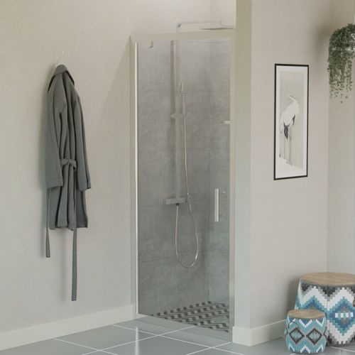 Porte De Douche 90 Cm Pivotante Nerina