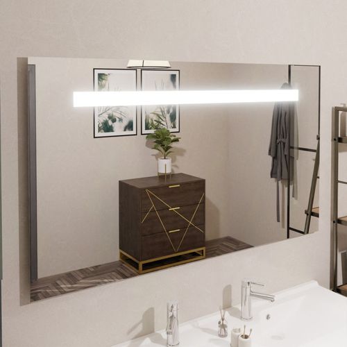 Miroir Lumineux Elegance 140x80 Cm - Sans Interrupteur