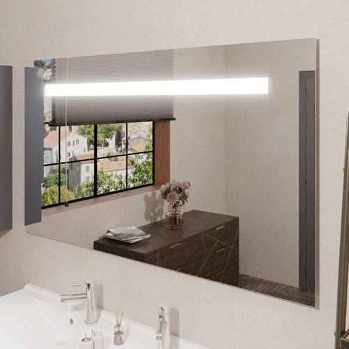 Miroir Lumineux Elegance 140x80 Cm - Sans Interrupteur