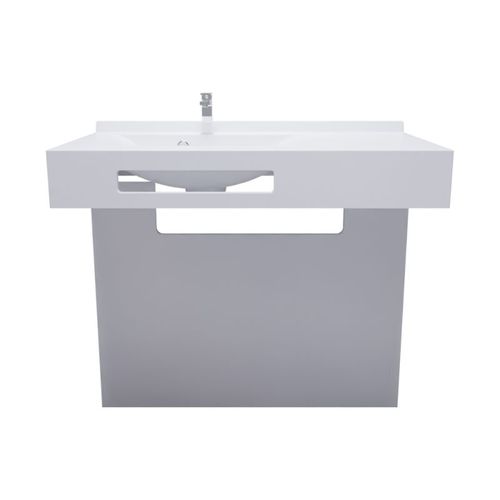 Meuble Lea 90 Cm Plan Vasque Déportée à Gauche Suspendu