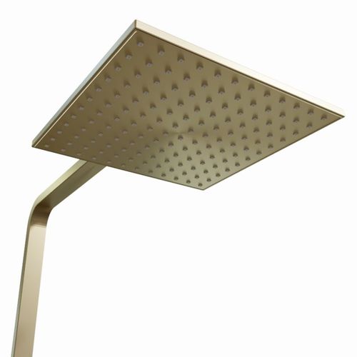 Combiné De Douche Et Douchette Square - Doré