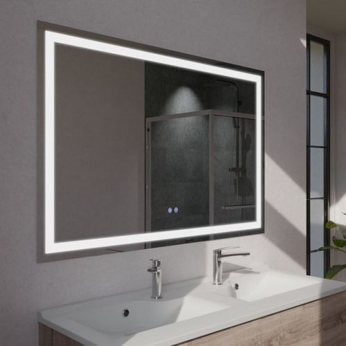 Miroir LED Modulable Et Antibuée Vista Plus - 120x80 Cm