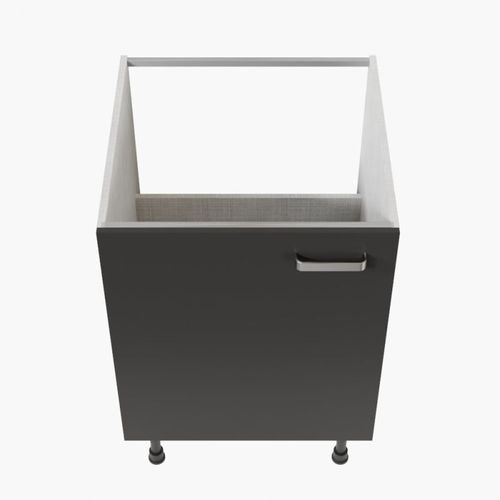 Meuble Sous Évier - 60 Cm - Noir