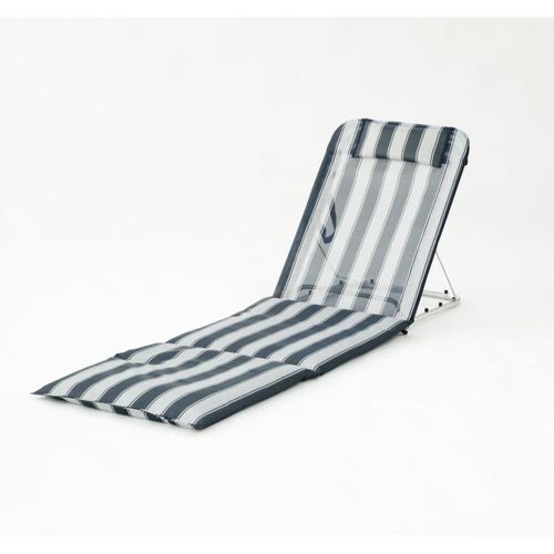 Matelas De Plage Et Caldos Banasal Rayé Bleu