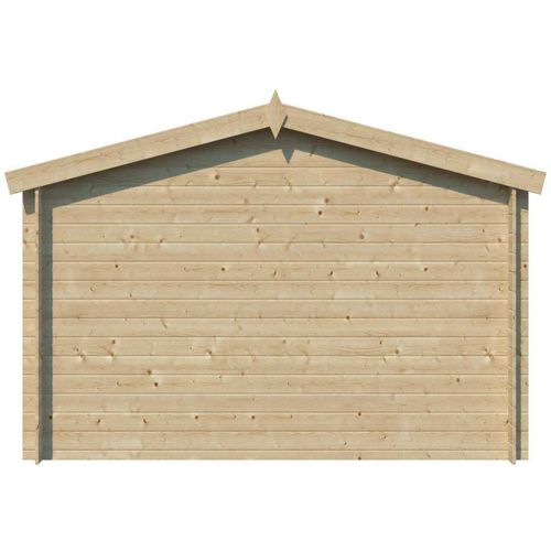 Abri De Jardin En Bois 4,91 M² Zurich 295 X 205 Cm (non Traité) Avec Plancher