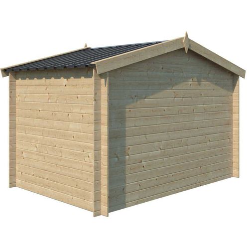 Abri De Jardin En Bois 4,91 M² Zurich 295 X 205 Cm (non Traité) Avec Plancher