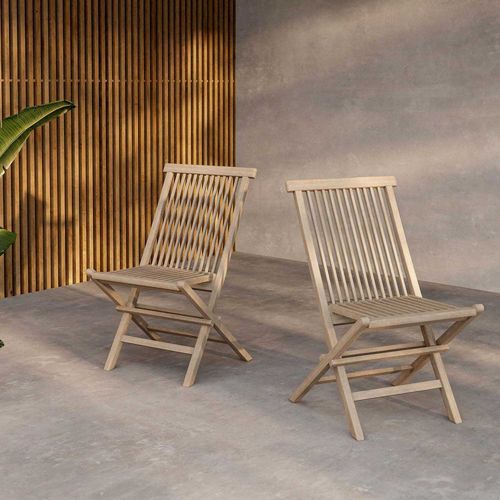 Chaise Extérieure En Teck Kenya