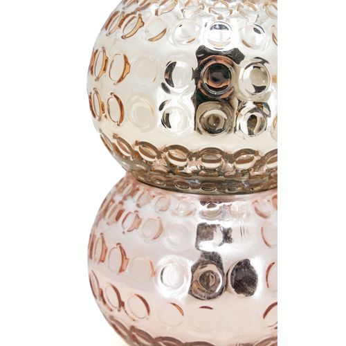 Photophore Boule En Verre Antique Lot De 4