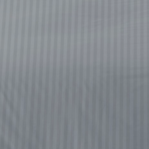 Housses De Couette 260x240 Unies Rayées + 2 Taies Pur Satin De Coton