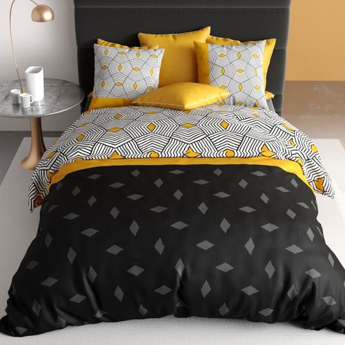 Housse De Couette 220x240 Cm - Faro + Taies Pur Coton