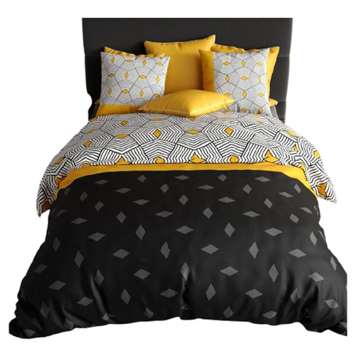 Housse De Couette 220x240 Cm - Faro + Taies Pur Coton