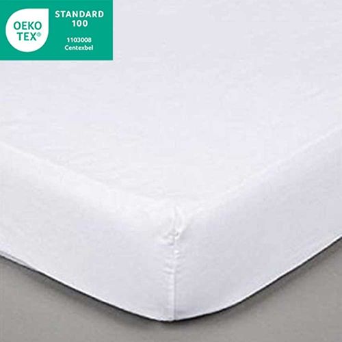 Protège Matelas 90x200 Molleton Coton 200gr/m² Grands Bonnets